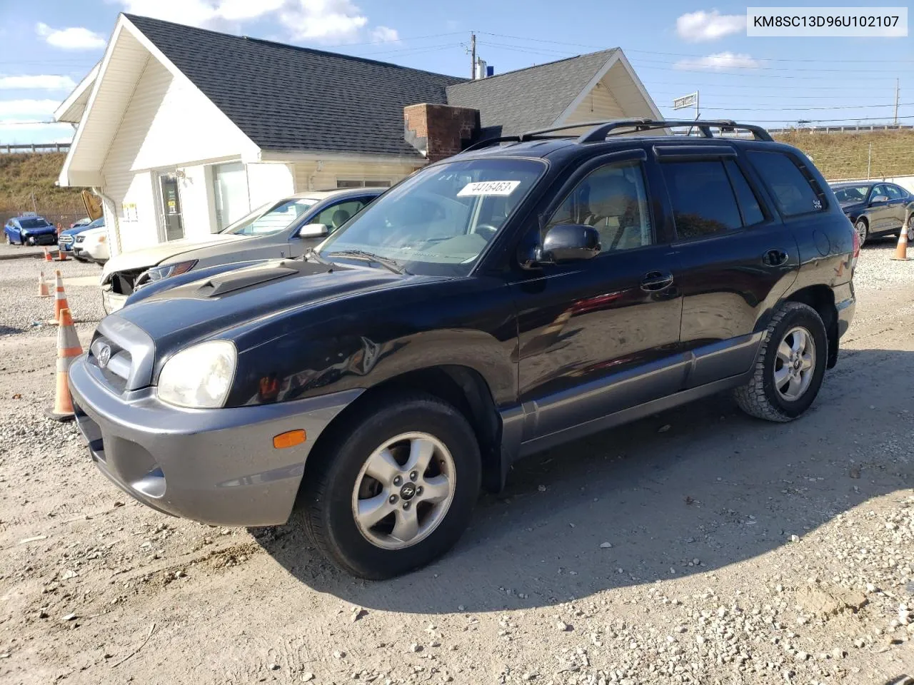 2006 Hyundai Santa Fe Gls VIN: KM8SC13D96U102107 Lot: 55525594