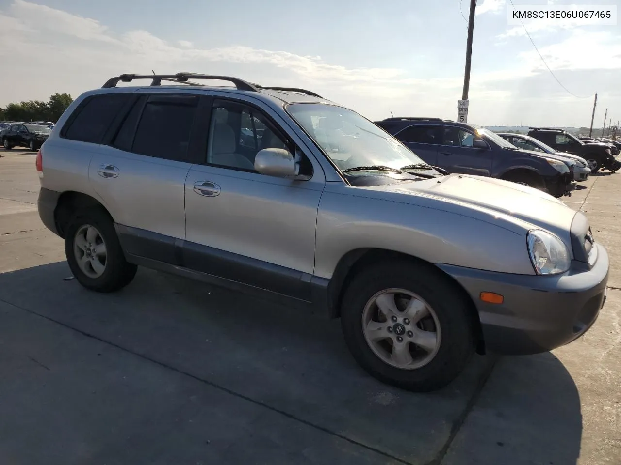 KM8SC13E06U067465 2006 Hyundai Santa Fe Gls