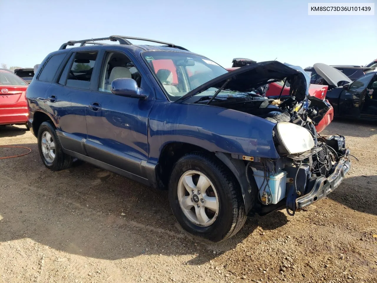 2006 Hyundai Santa Fe Gls VIN: KM8SC73D36U101439 Lot: 70234054