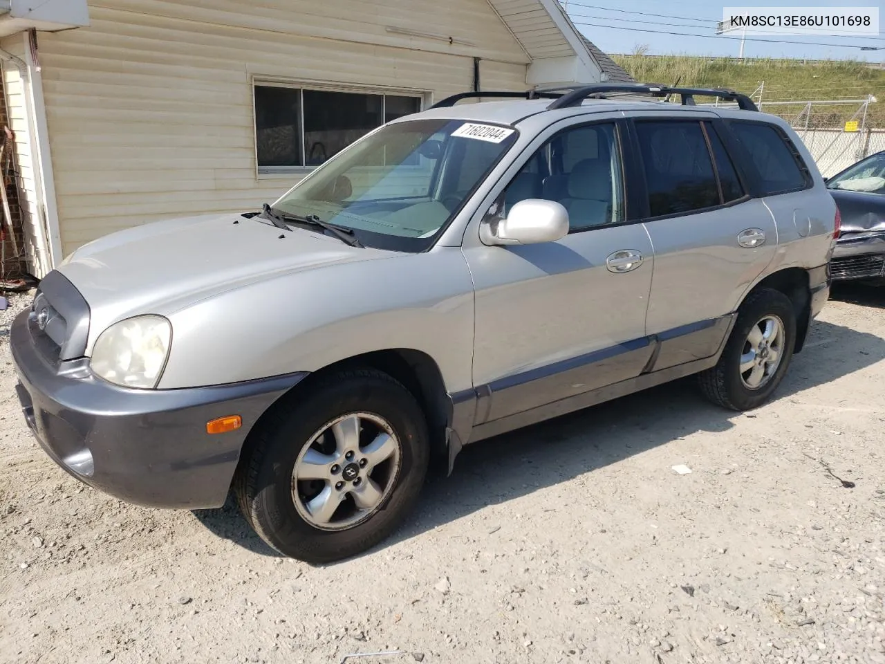 KM8SC13E86U101698 2006 Hyundai Santa Fe Gls