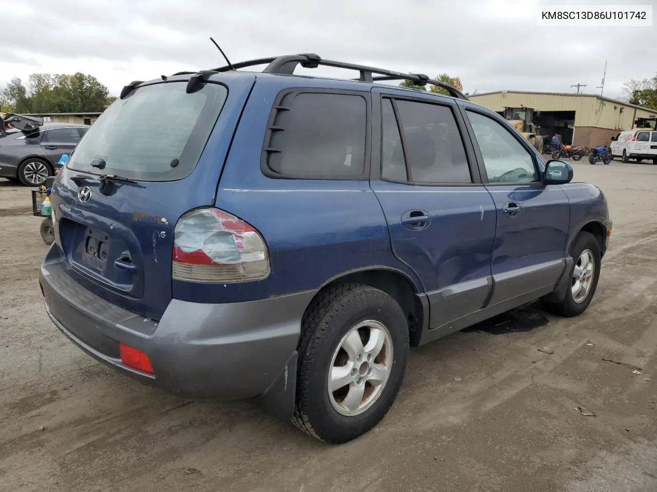 2006 Hyundai Santa Fe Gls VIN: KM8SC13D86U101742 Lot: 72785044