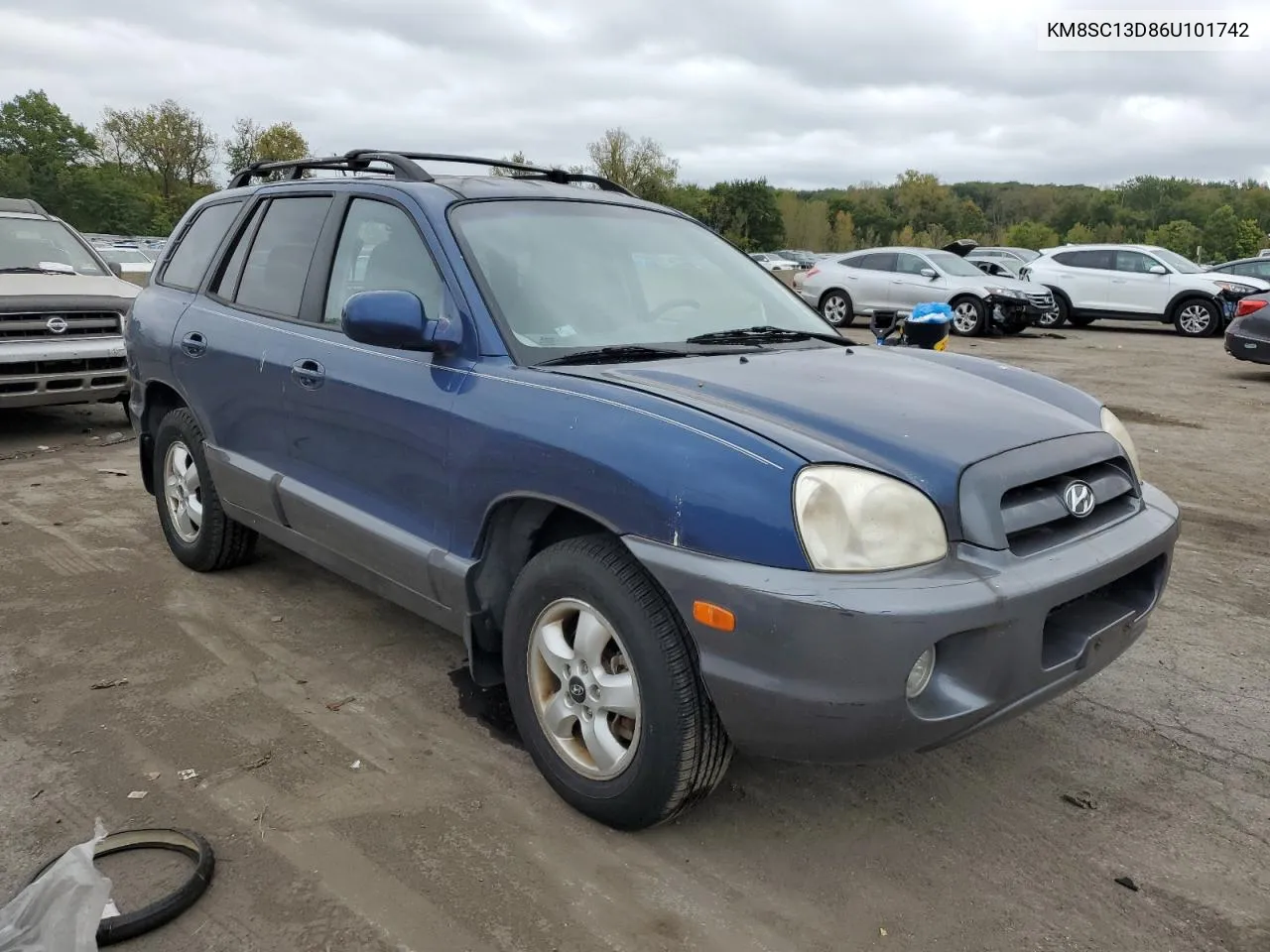 2006 Hyundai Santa Fe Gls VIN: KM8SC13D86U101742 Lot: 72785044