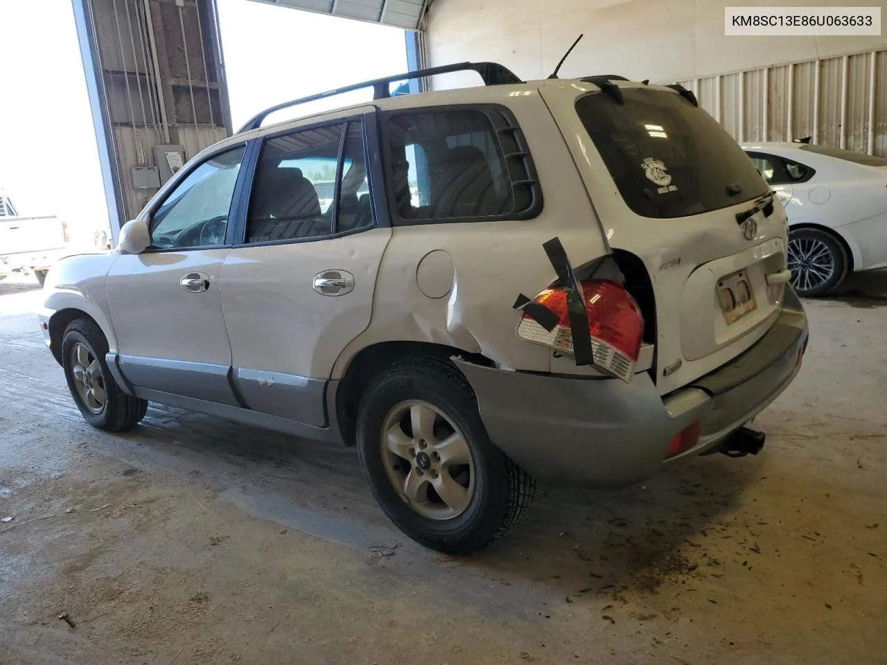 2006 Hyundai Santa Fe Gls VIN: KM8SC13E86U063633 Lot: 74090444