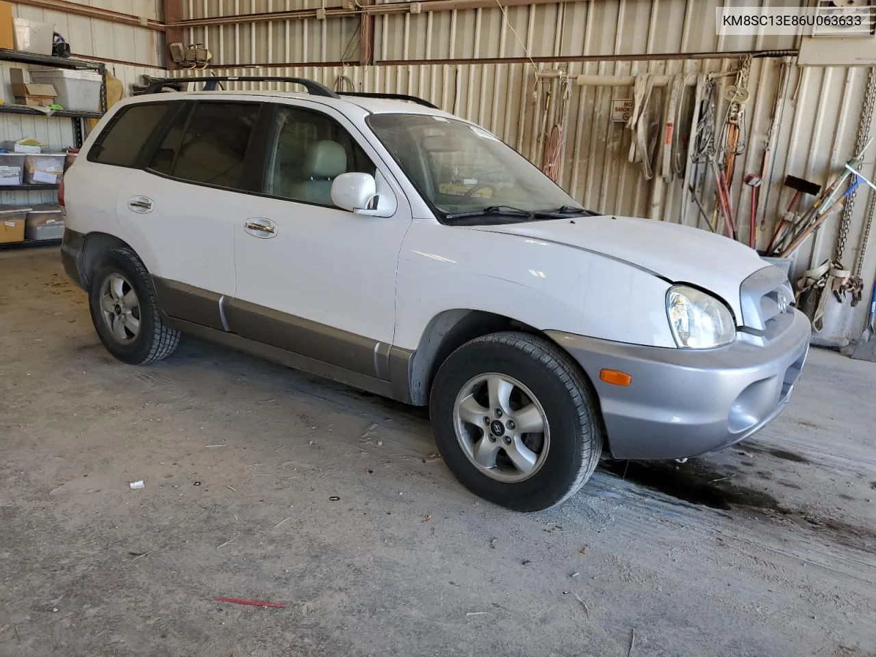 2006 Hyundai Santa Fe Gls VIN: KM8SC13E86U063633 Lot: 74090444