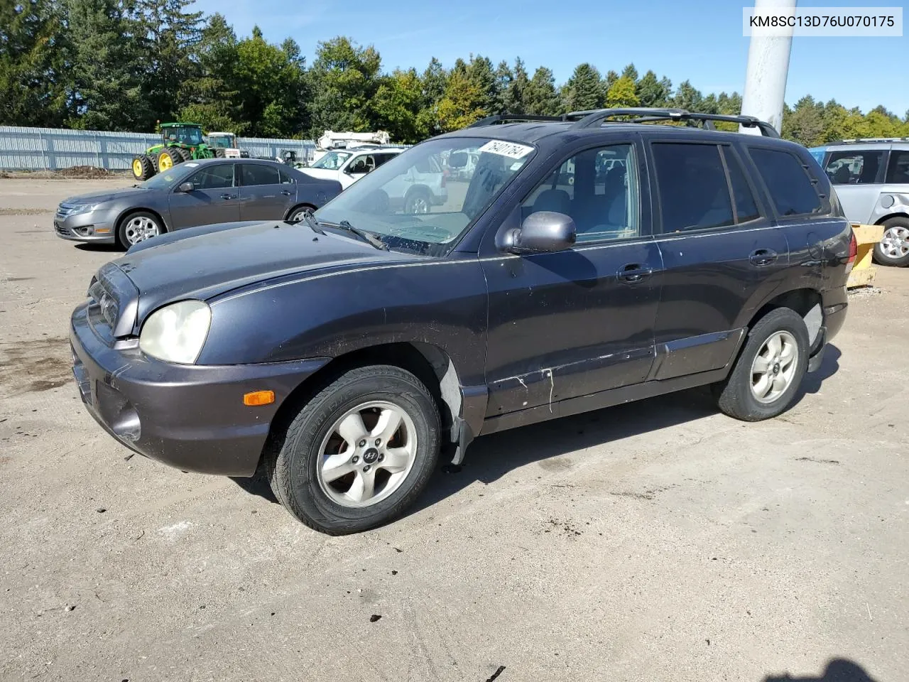 2006 Hyundai Santa Fe Gls VIN: KM8SC13D76U070175 Lot: 76401764