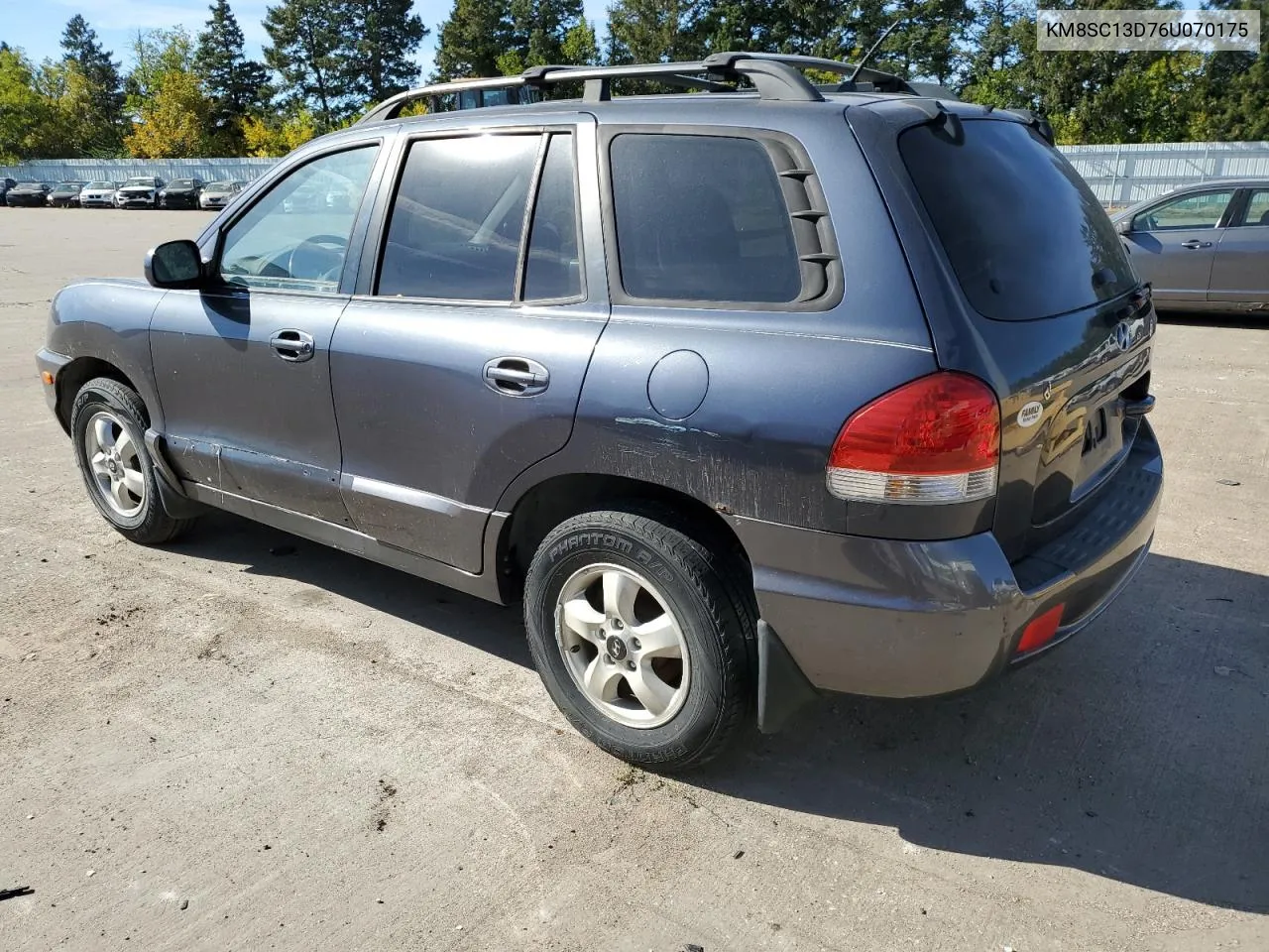 2006 Hyundai Santa Fe Gls VIN: KM8SC13D76U070175 Lot: 76401764