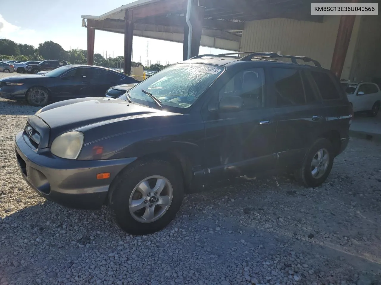 2006 Hyundai Santa Fe Gls VIN: KM8SC13E36U040566 Lot: 77750874