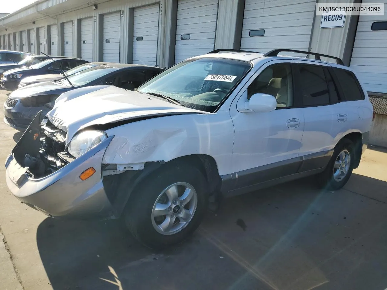 2006 Hyundai Santa Fe Gls VIN: KM8SC13D36U044396 Lot: 78847884