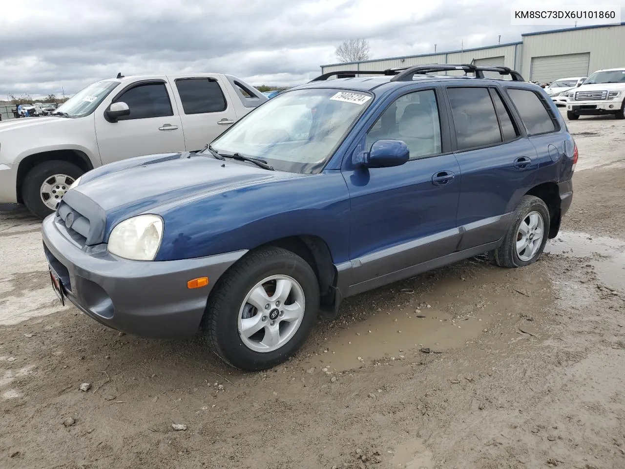 2006 Hyundai Santa Fe Gls VIN: KM8SC73DX6U101860 Lot: 79405724