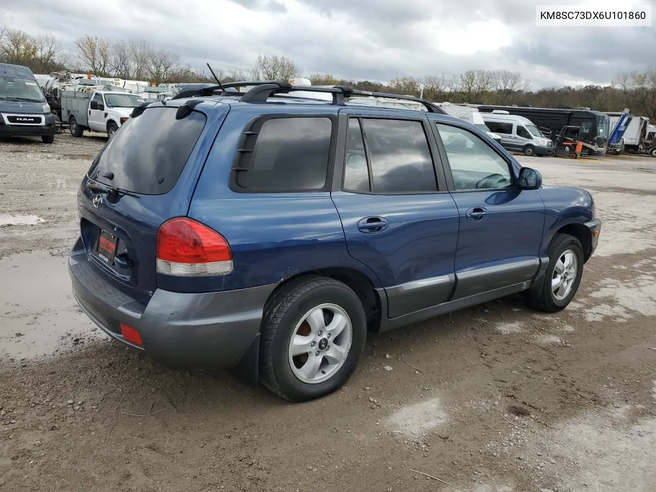 2006 Hyundai Santa Fe Gls VIN: KM8SC73DX6U101860 Lot: 79405724