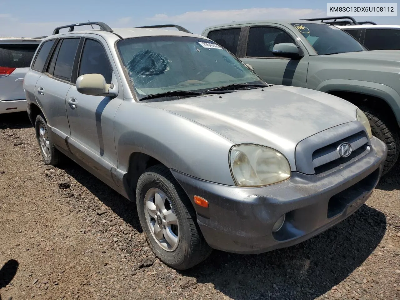 2006 Hyundai Santa Fe Gls VIN: KM8SC13DX6U108112 Lot: 81546343