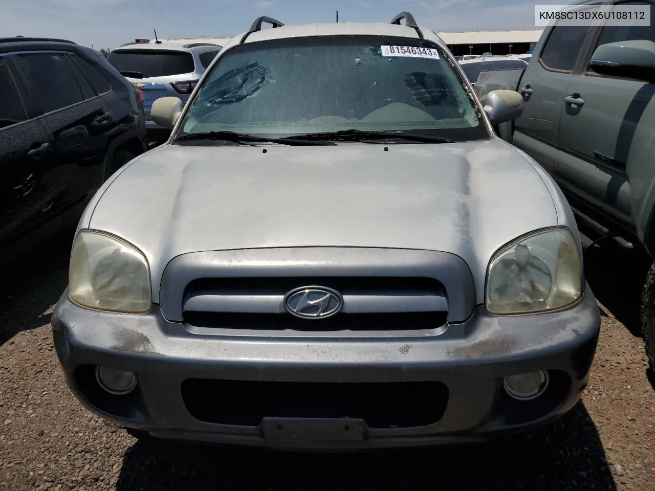 2006 Hyundai Santa Fe Gls VIN: KM8SC13DX6U108112 Lot: 81546343