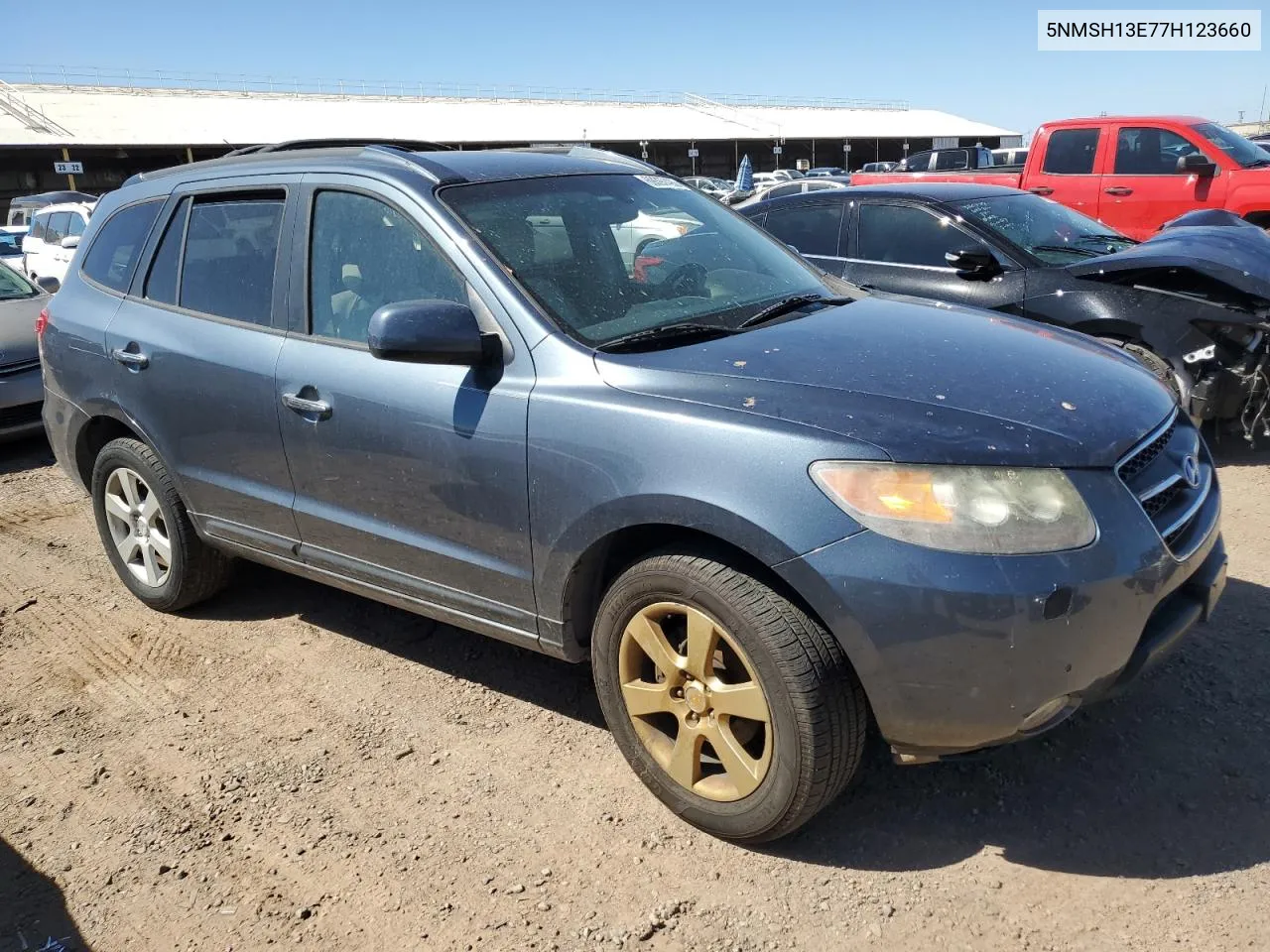 2007 Hyundai Santa Fe Se VIN: 5NMSH13E77H123660 Lot: 40478704