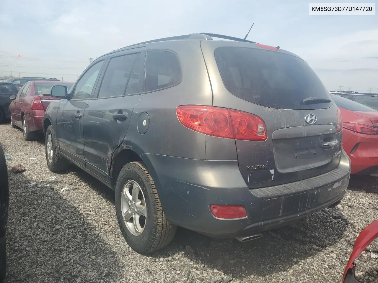 2007 Hyundai Santa Fe Gls VIN: KM8SG73D77U147720 Lot: 45242884