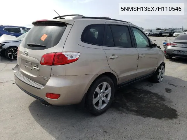 5NMSH13EX7H110546 2007 Hyundai Santa Fe Se