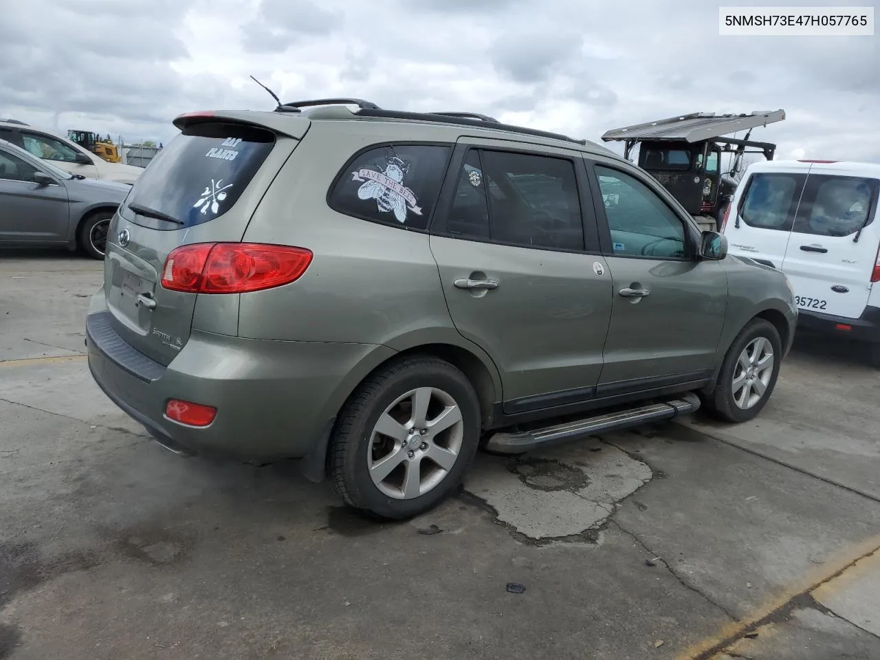 5NMSH73E47H057765 2007 Hyundai Santa Fe Se