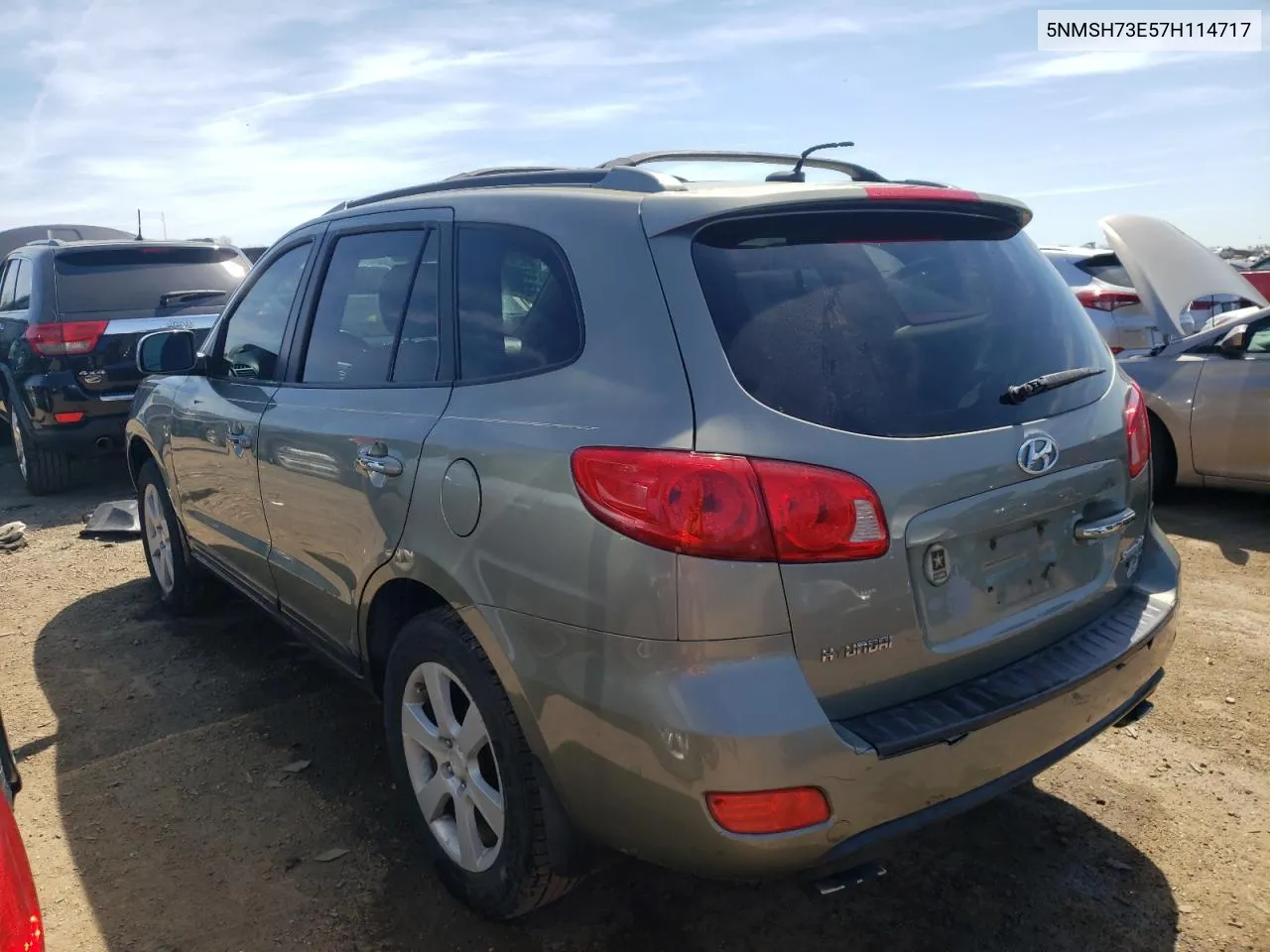 5NMSH73E57H114717 2007 Hyundai Santa Fe Se