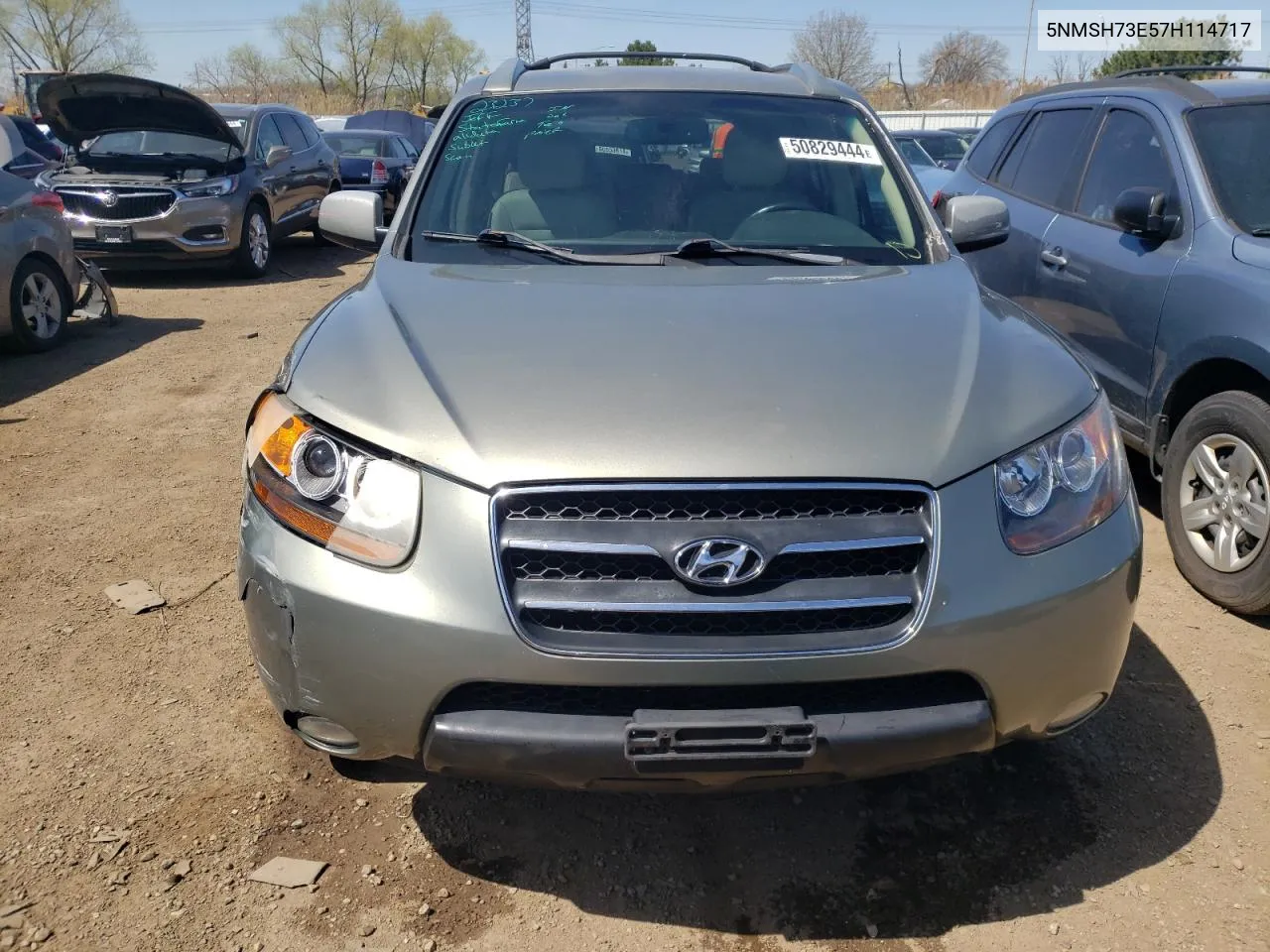 5NMSH73E57H114717 2007 Hyundai Santa Fe Se