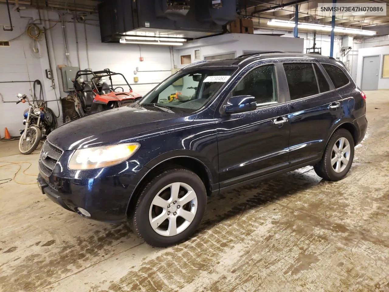 5NMSH73E47H070886 2007 Hyundai Santa Fe Se