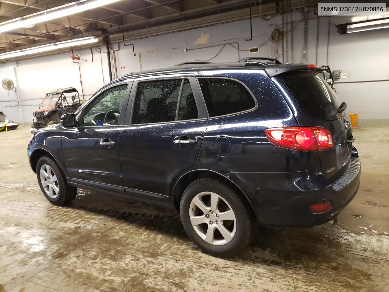 2007 Hyundai Santa Fe Se VIN: 5NMSH73E47H070886 Lot: 63153664