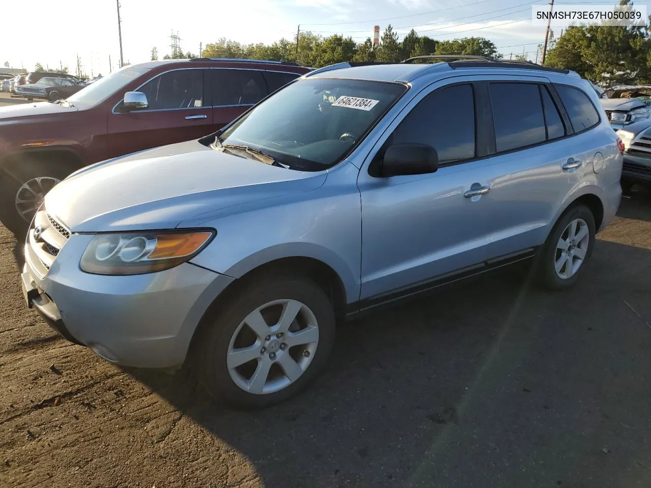 5NMSH73E67H050039 2007 Hyundai Santa Fe Se