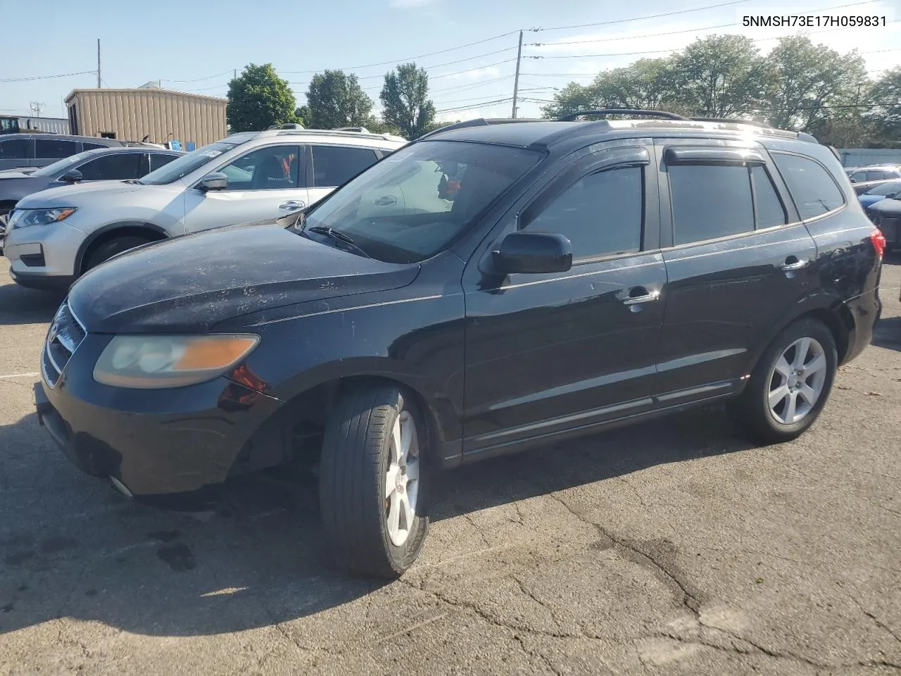 2007 Hyundai Santa Fe Se VIN: 5NMSH73E17H059831 Lot: 66865204