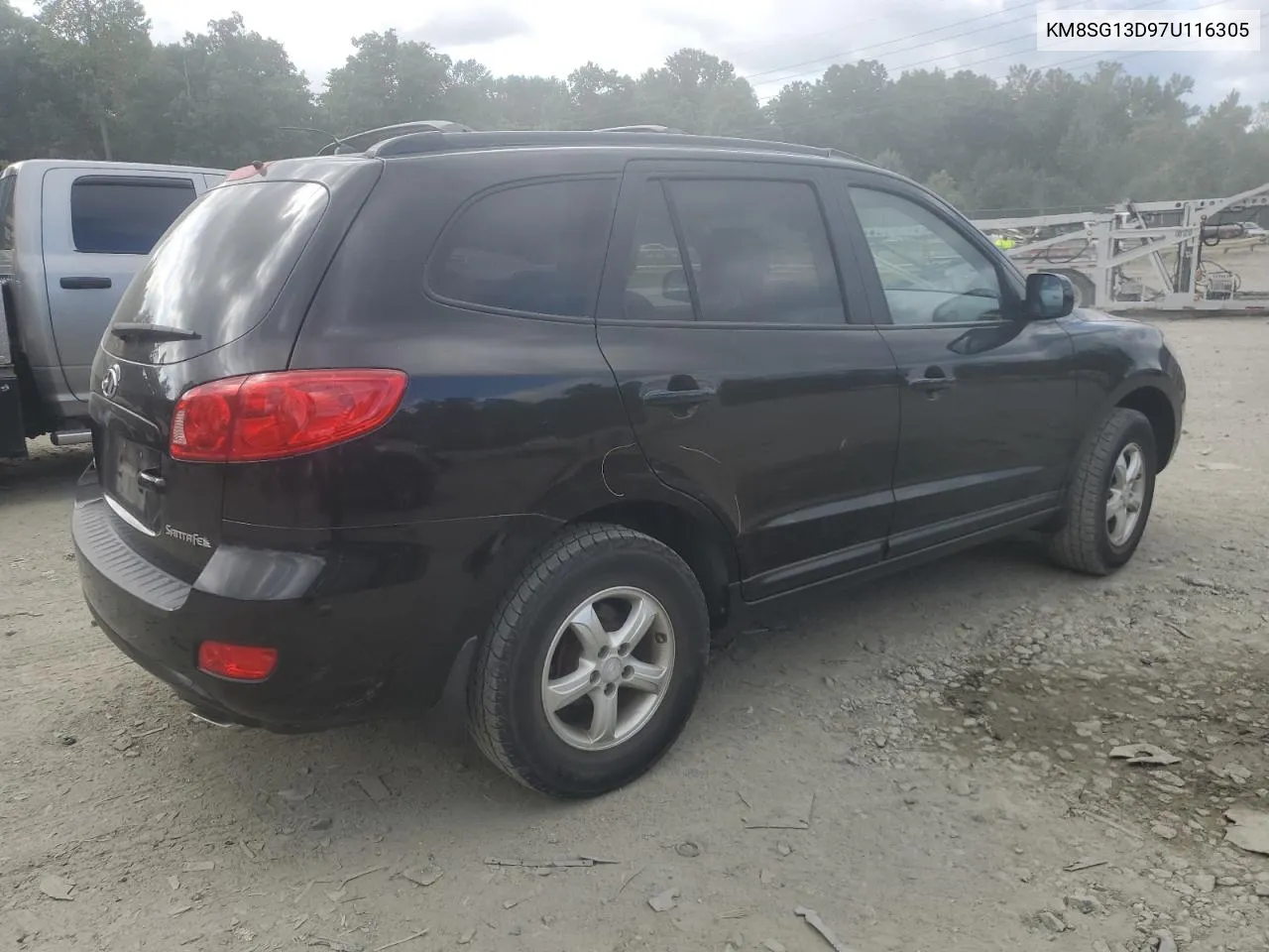 KM8SG13D97U116305 2007 Hyundai Santa Fe Gls