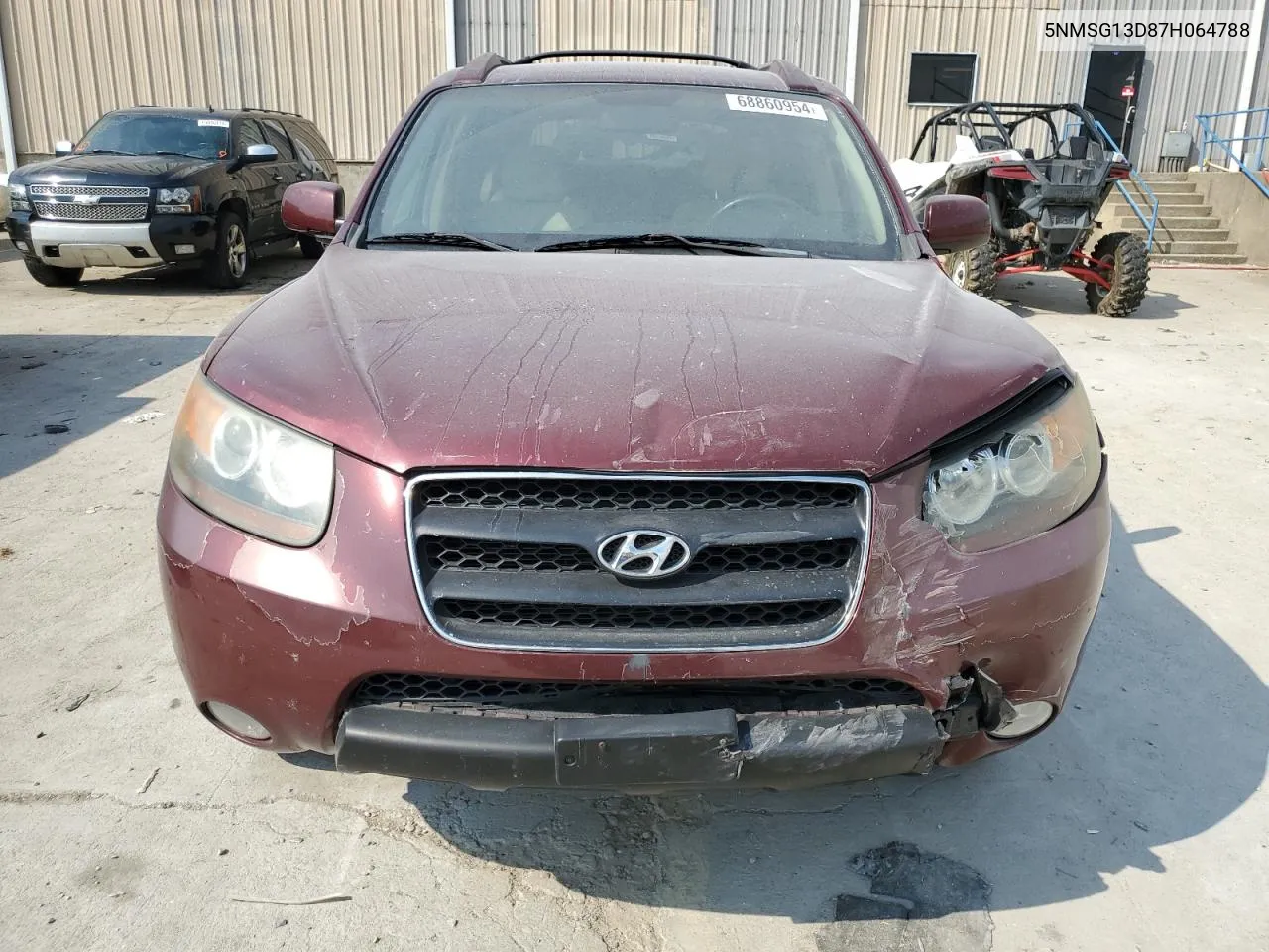 2007 Hyundai Santa Fe Gls VIN: 5NMSG13D87H064788 Lot: 68860954