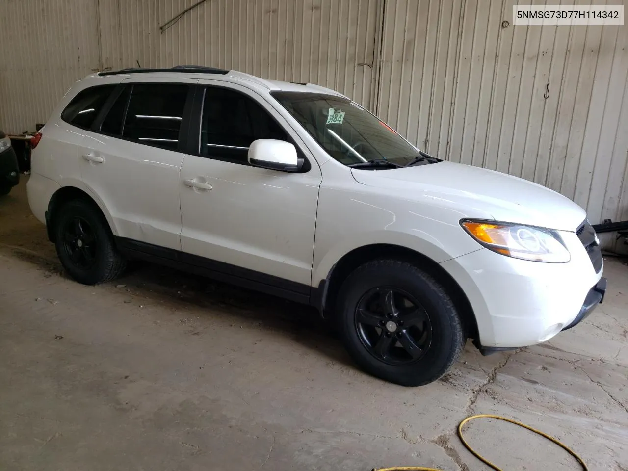 5NMSG73D77H114342 2007 Hyundai Santa Fe Gls