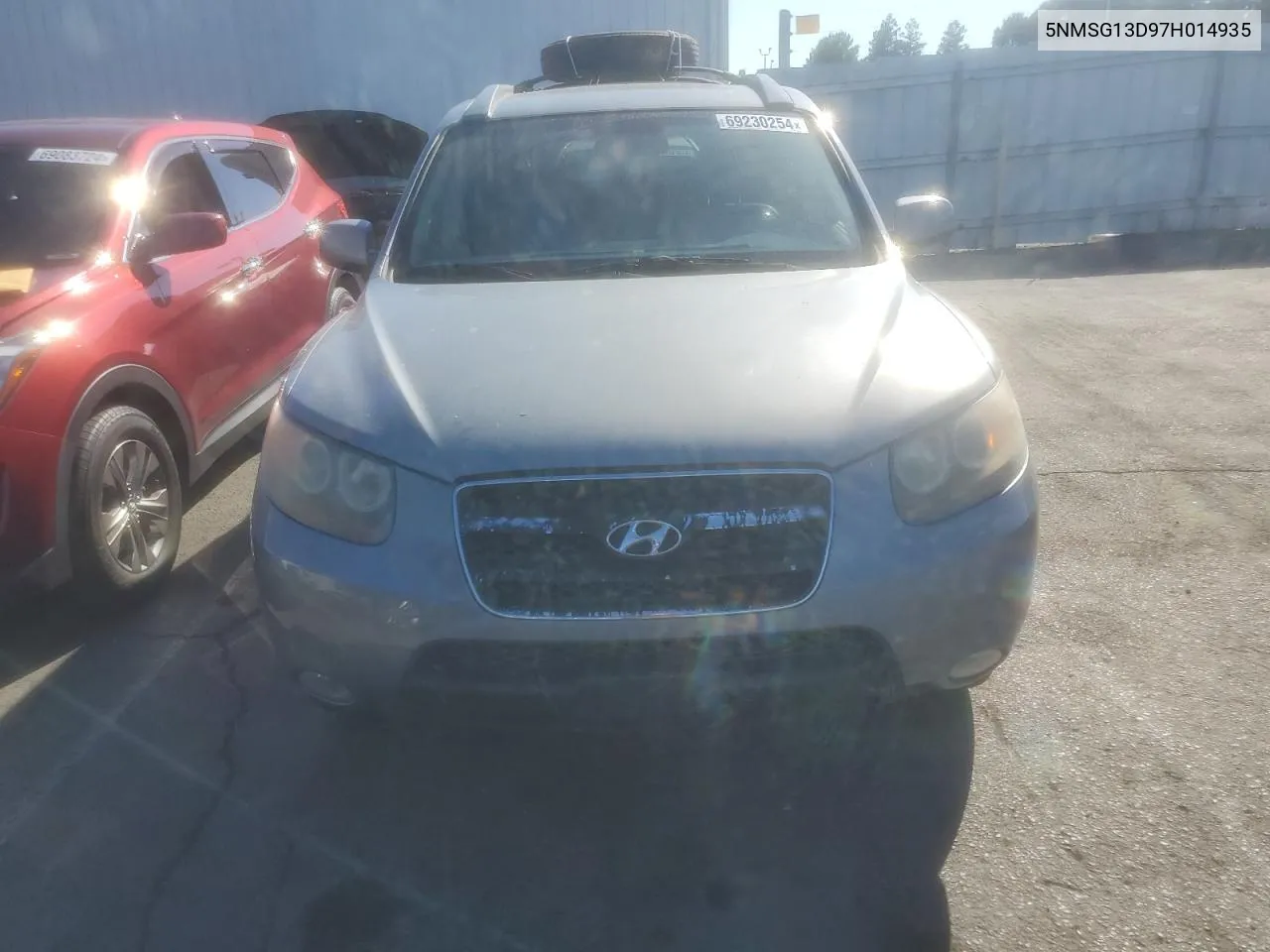 5NMSG13D97H014935 2007 Hyundai Santa Fe Gls