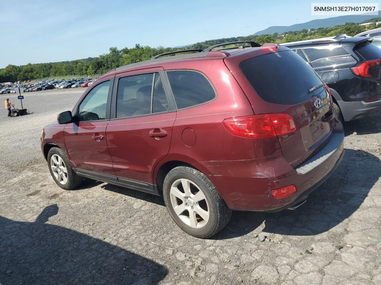 2007 Hyundai Santa Fe Se VIN: 5NMSH13E27H017097 Lot: 69266534