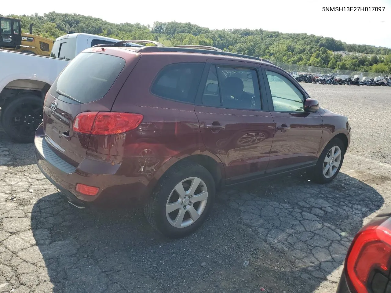 2007 Hyundai Santa Fe Se VIN: 5NMSH13E27H017097 Lot: 69266534