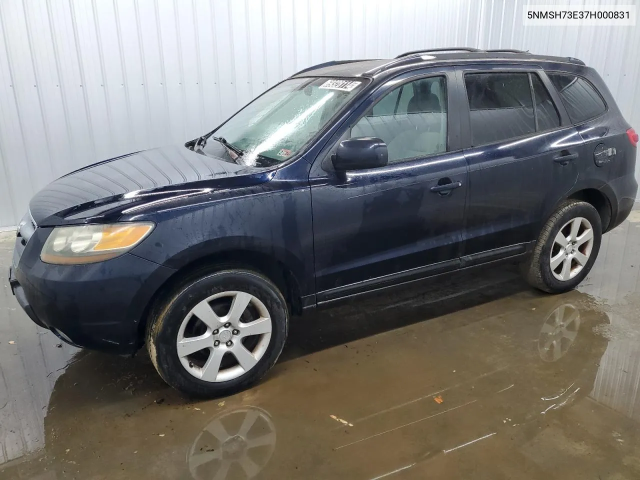 2007 Hyundai Santa Fe Se VIN: 5NMSH73E37H000831 Lot: 69328114