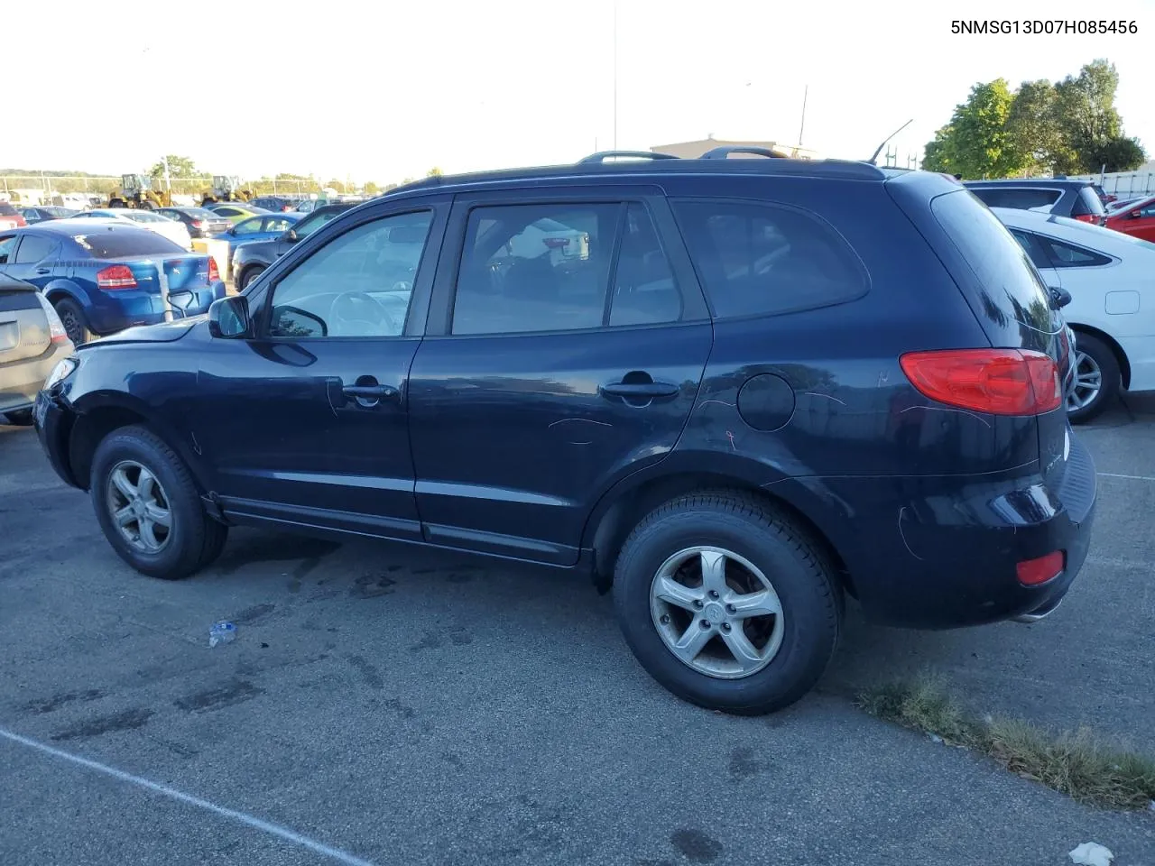 2007 Hyundai Santa Fe Gls VIN: 5NMSG13D07H085456 Lot: 69424854