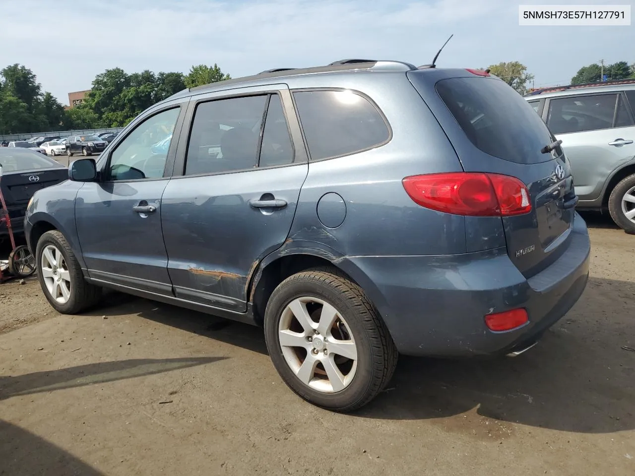 5NMSH73E57H127791 2007 Hyundai Santa Fe Se