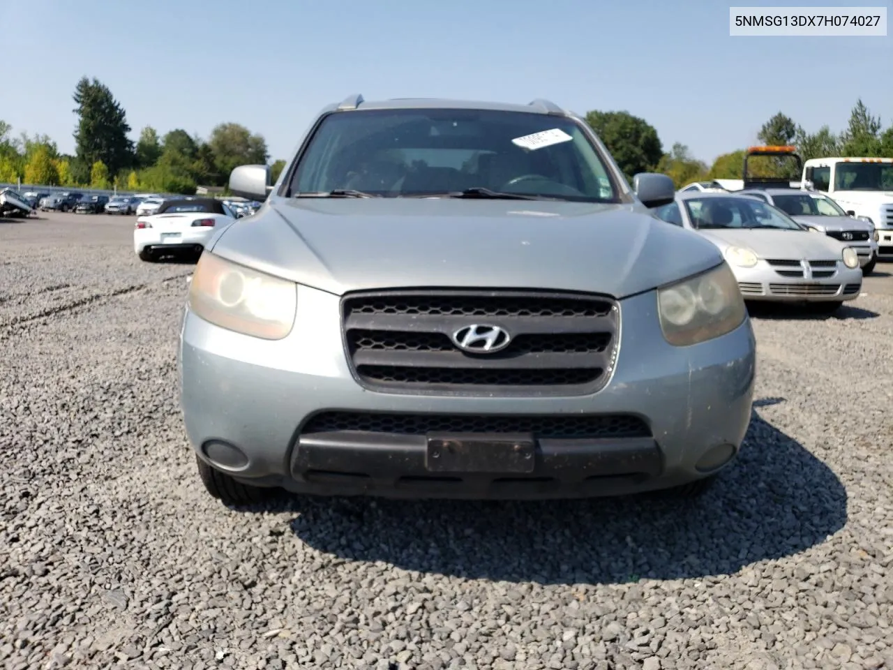 5NMSG13DX7H074027 2007 Hyundai Santa Fe Gls