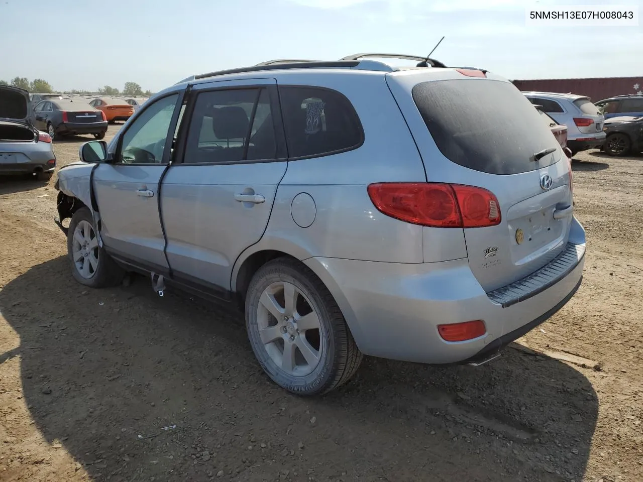 2007 Hyundai Santa Fe Se VIN: 5NMSH13E07H008043 Lot: 71106964