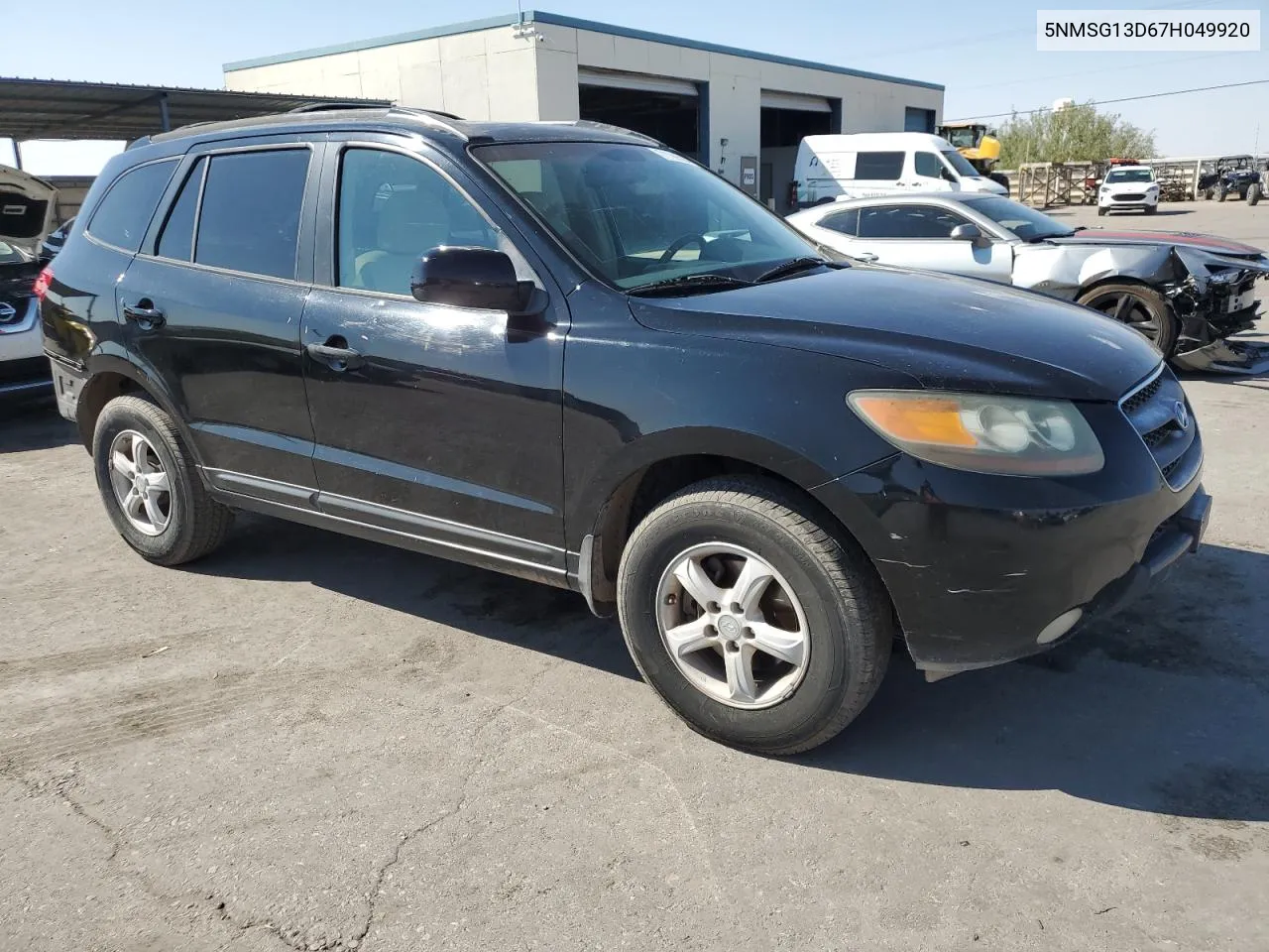 2007 Hyundai Santa Fe Gls VIN: 5NMSG13D67H049920 Lot: 71199524