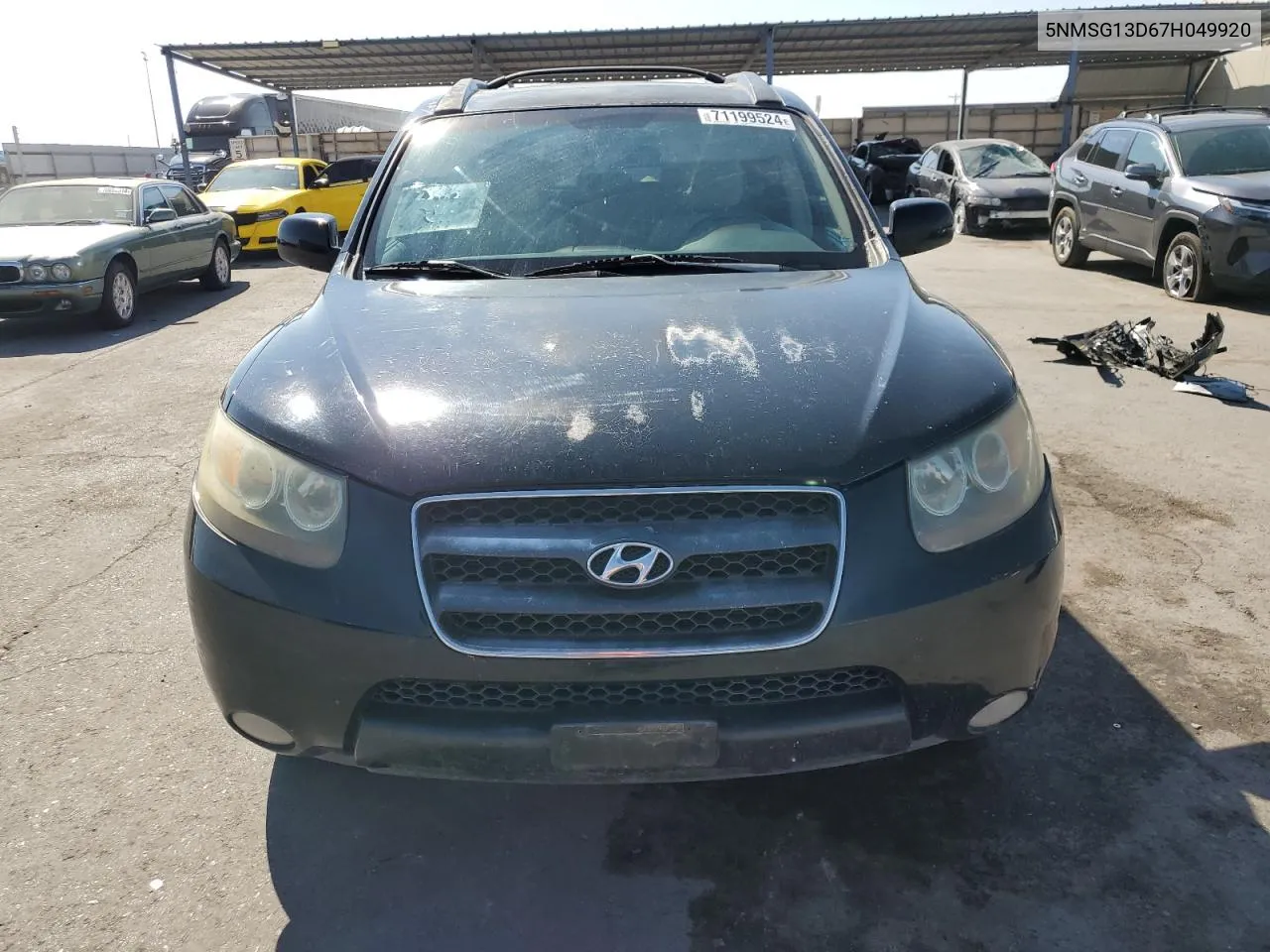 5NMSG13D67H049920 2007 Hyundai Santa Fe Gls