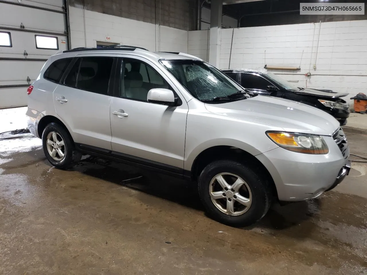 2007 Hyundai Santa Fe Gls VIN: 5NMSG73D47H065665 Lot: 71252074