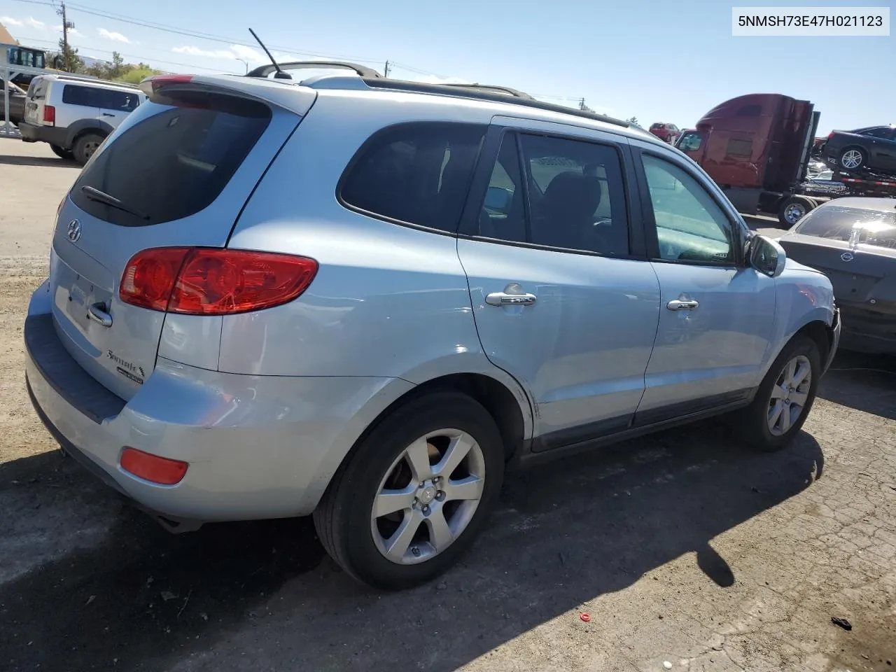 5NMSH73E47H021123 2007 Hyundai Santa Fe Se