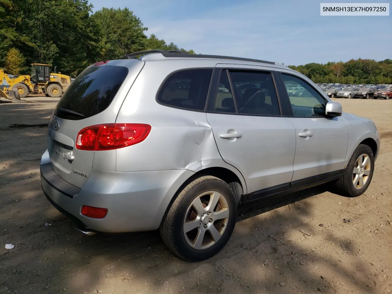 2007 Hyundai Santa Fe Se VIN: 5NMSH13EX7H097250 Lot: 72202404