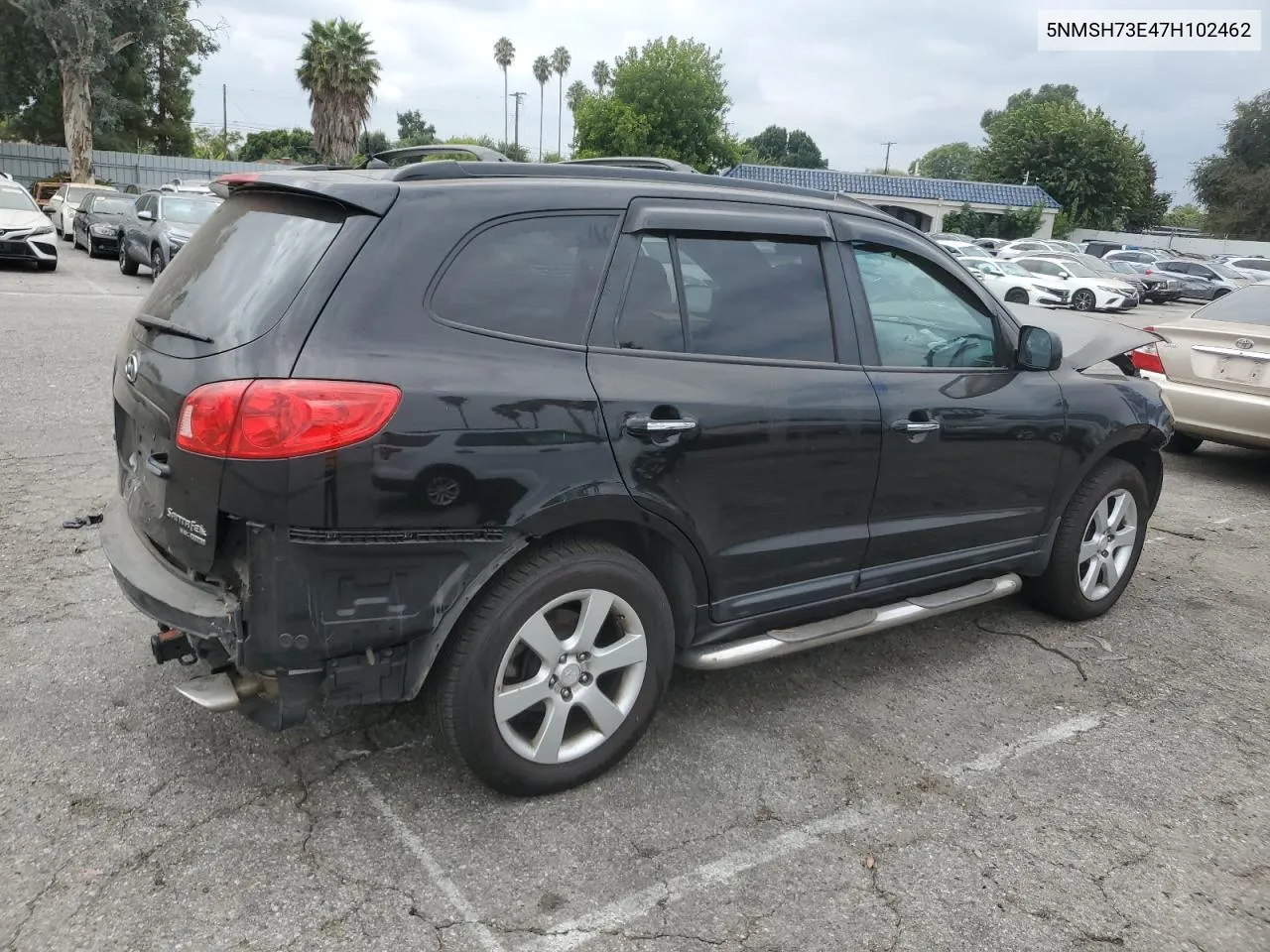 2007 Hyundai Santa Fe Se VIN: 5NMSH73E47H102462 Lot: 72289554