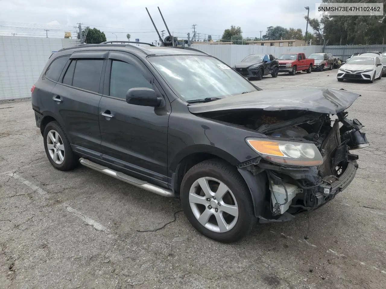 5NMSH73E47H102462 2007 Hyundai Santa Fe Se