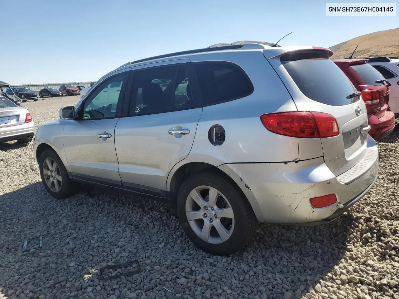 2007 Hyundai Santa Fe Se VIN: 5NMSH73E67H004145 Lot: 72325134