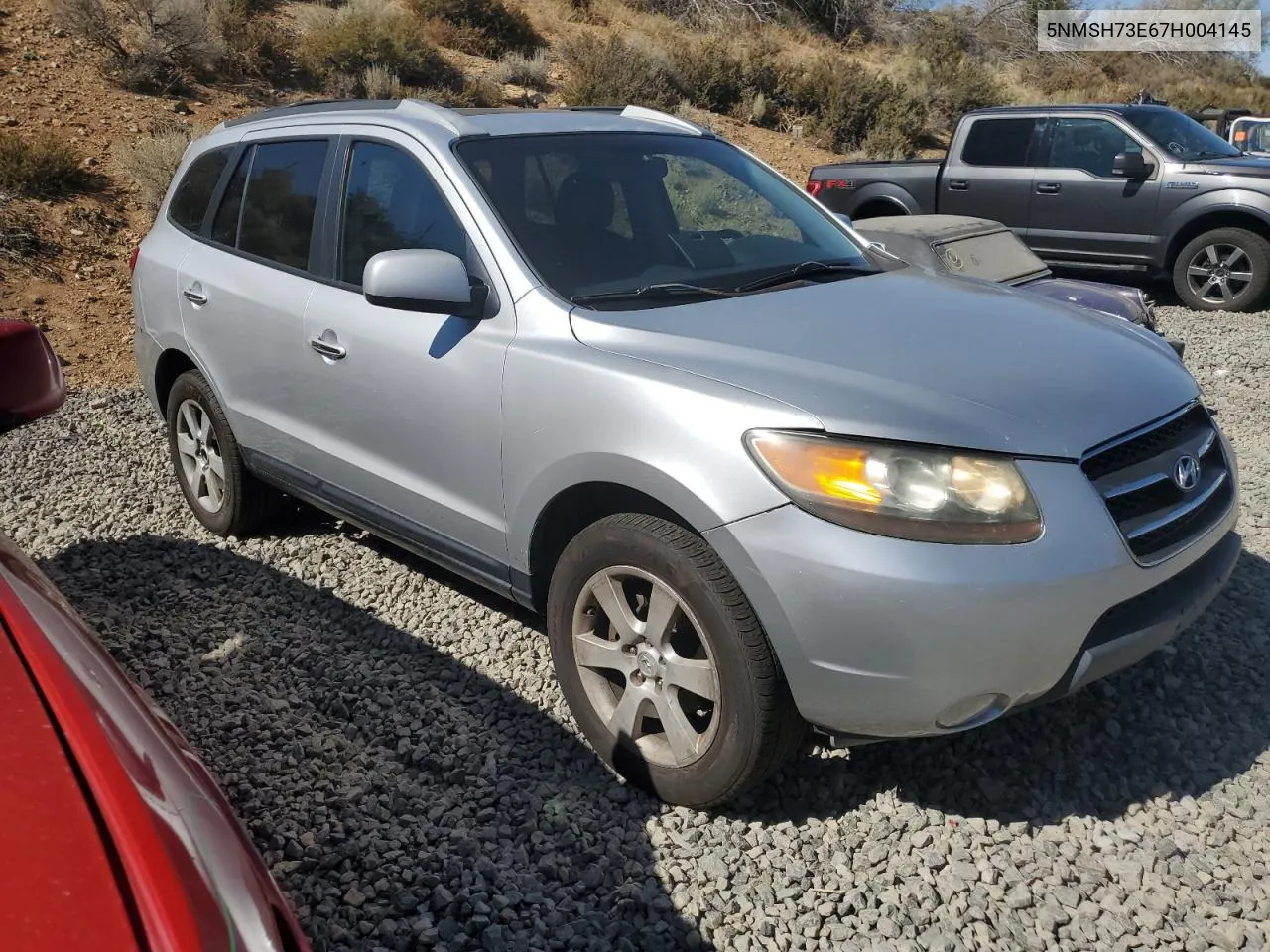 5NMSH73E67H004145 2007 Hyundai Santa Fe Se