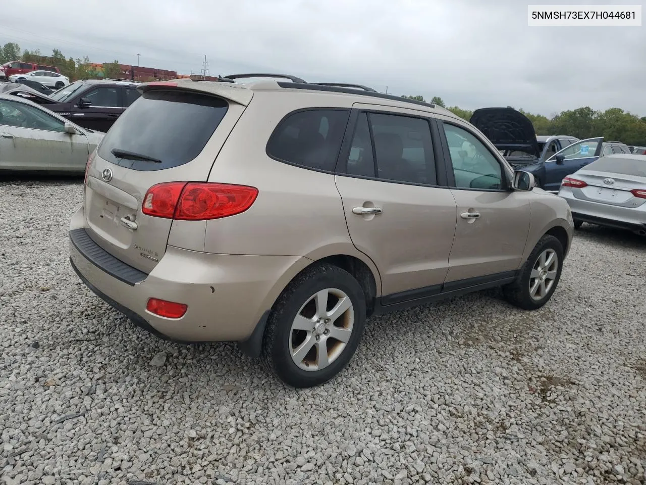 2007 Hyundai Santa Fe Se VIN: 5NMSH73EX7H044681 Lot: 72720544