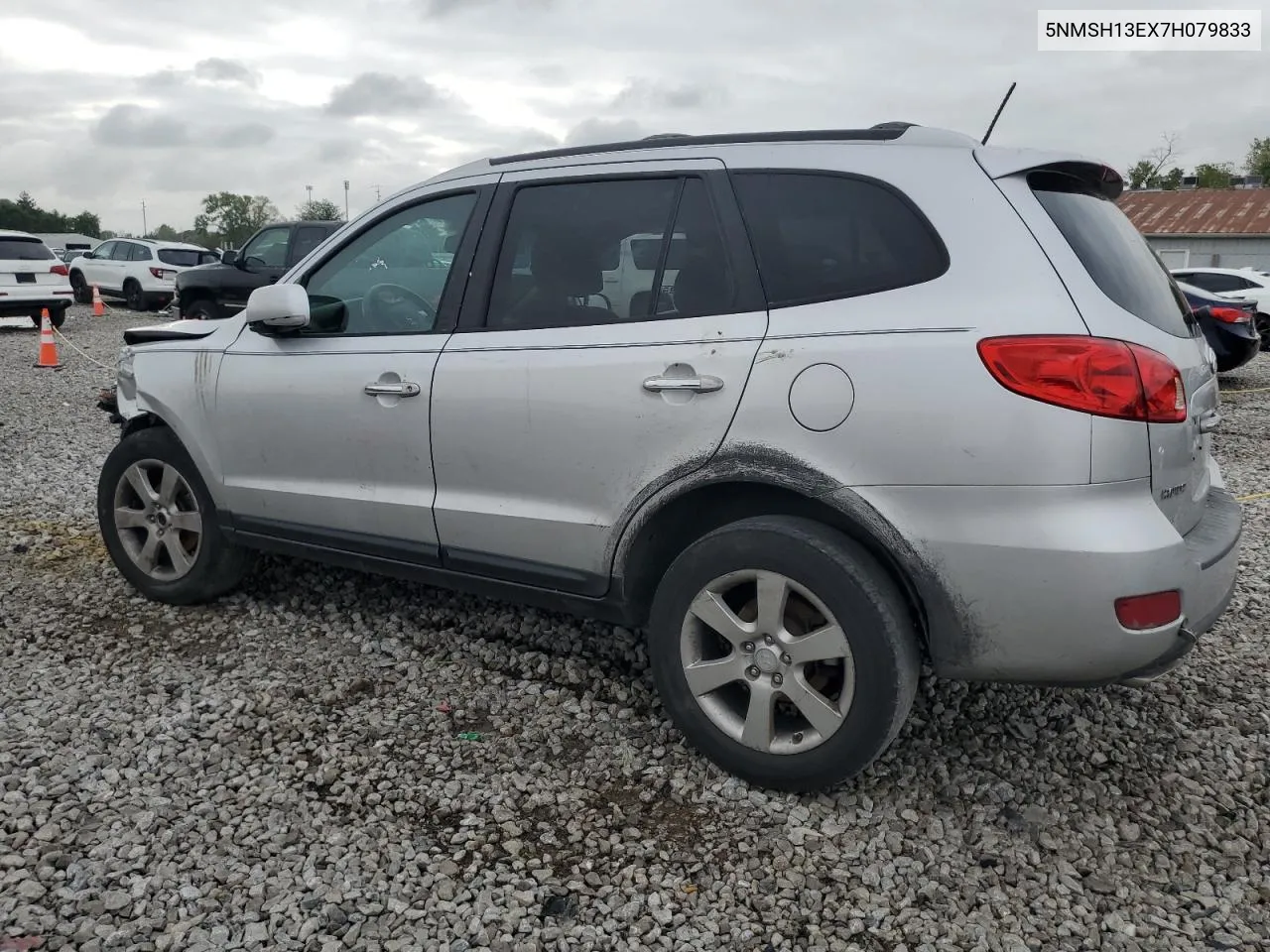 2007 Hyundai Santa Fe Se VIN: 5NMSH13EX7H079833 Lot: 73144754