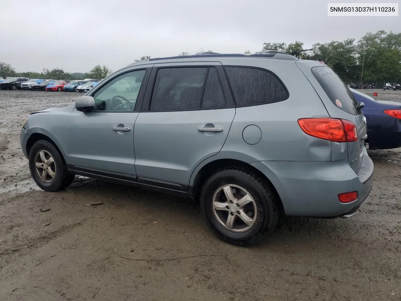 2007 Hyundai Santa Fe Gls VIN: 5NMSG13D37H110236 Lot: 73464354