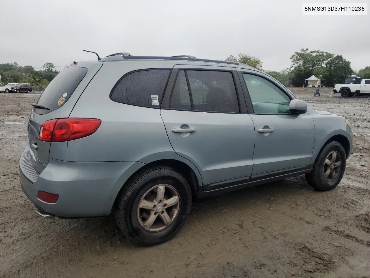 2007 Hyundai Santa Fe Gls VIN: 5NMSG13D37H110236 Lot: 73464354